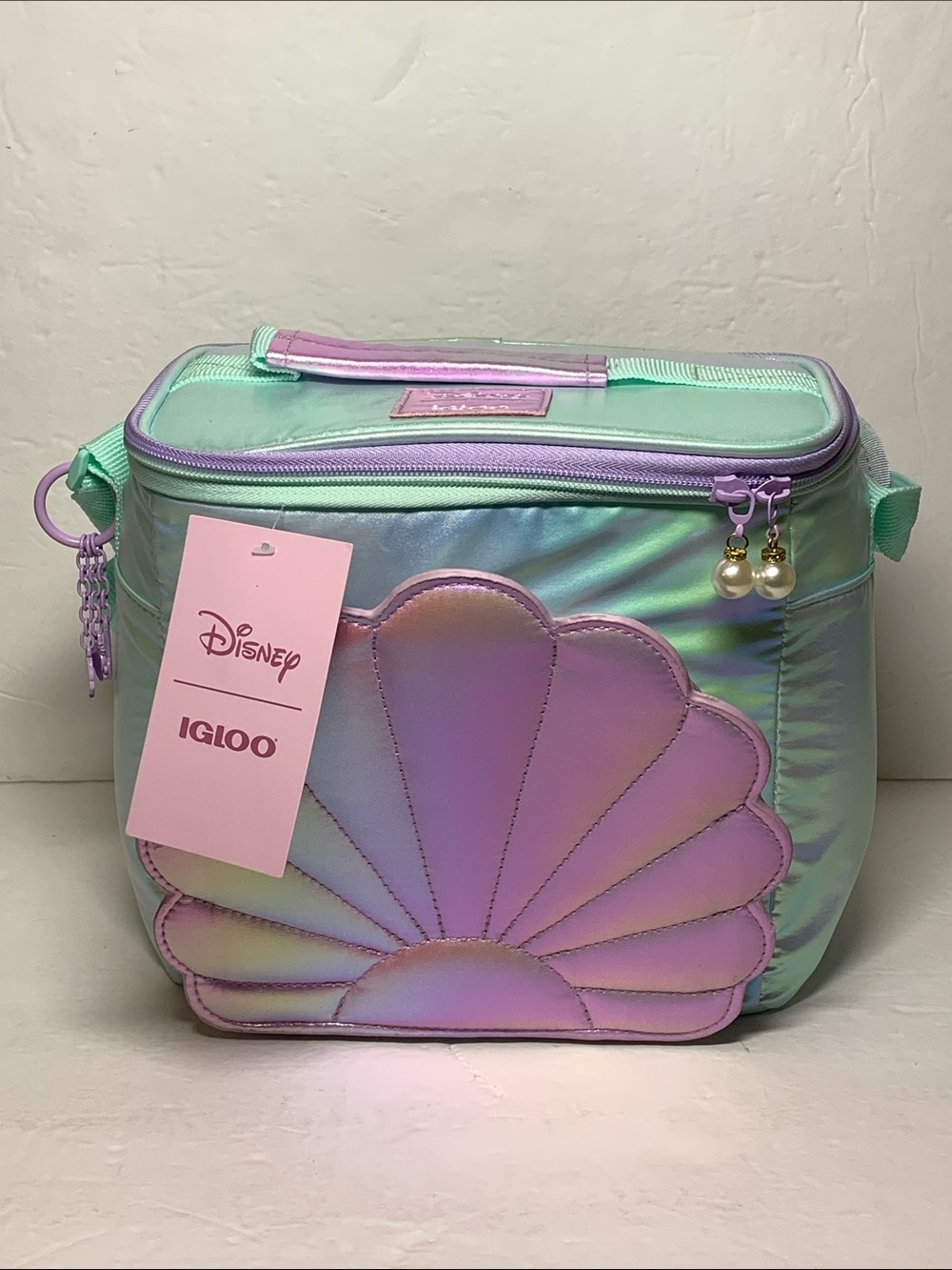 Igloo Square Lunch Pail Disney Little Mermaid Insulated Bag Cooler NWT